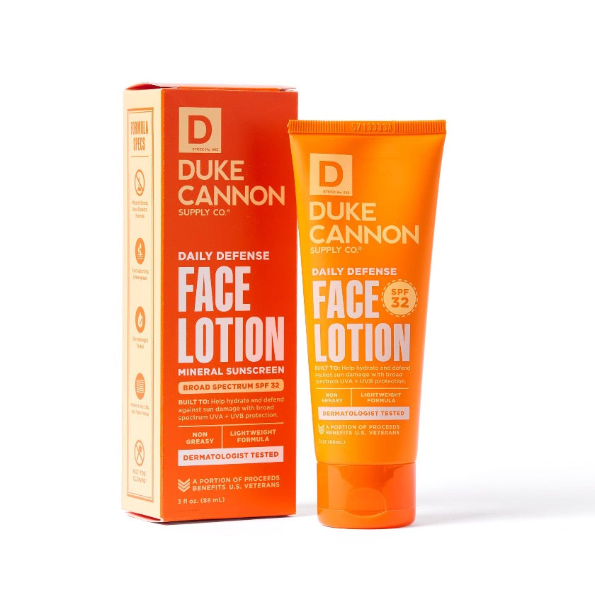 Duke Cannon - Daily Defense Face Lotion