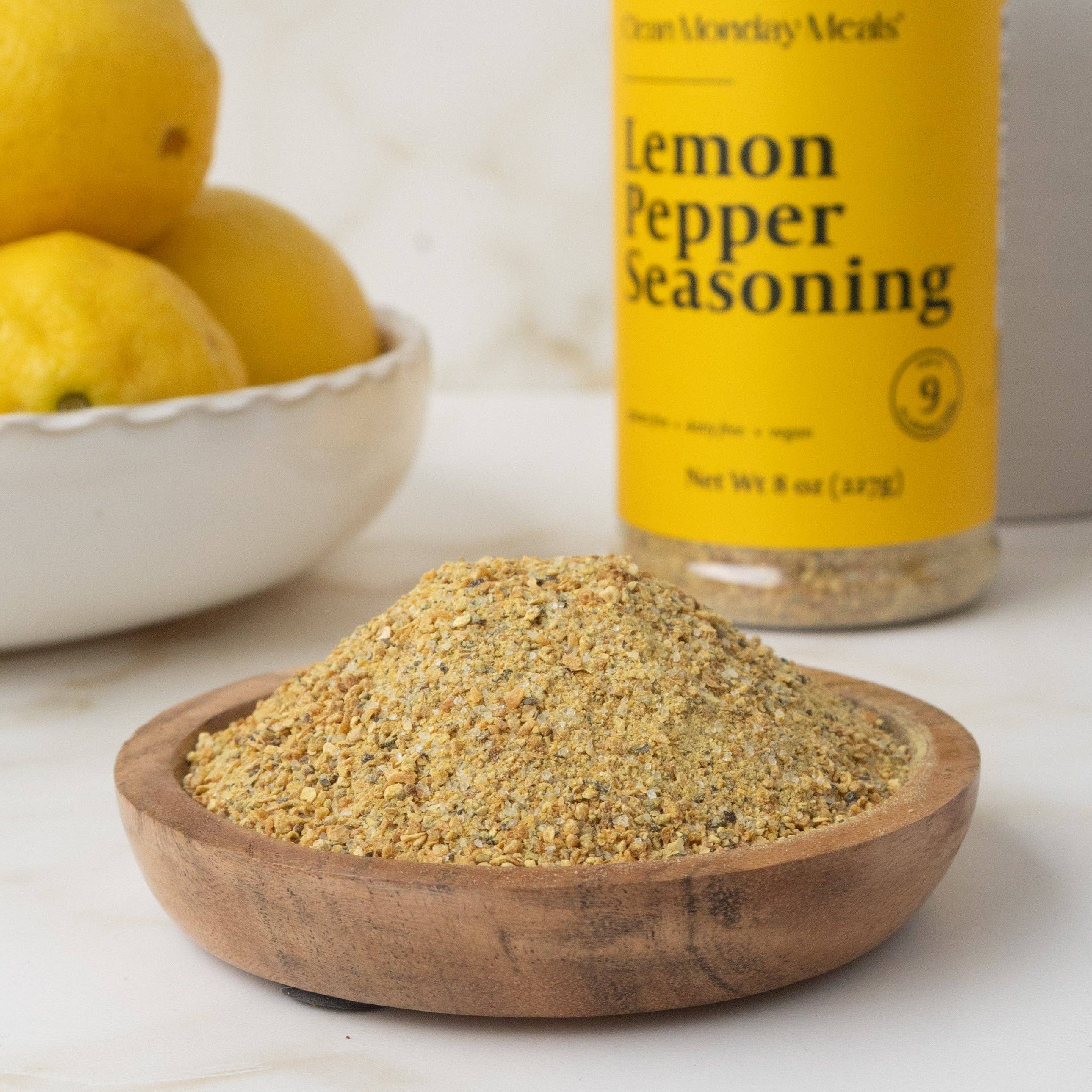 Clean Monday Meals - Lemon Pepper Seasoning