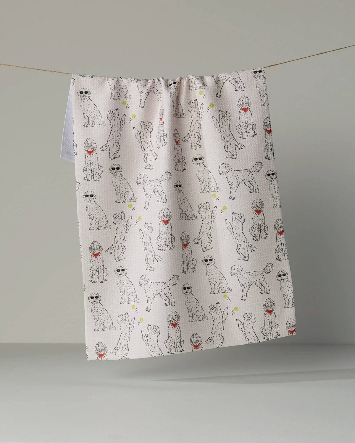 Geometry - Doodle Daze Tea Towel
