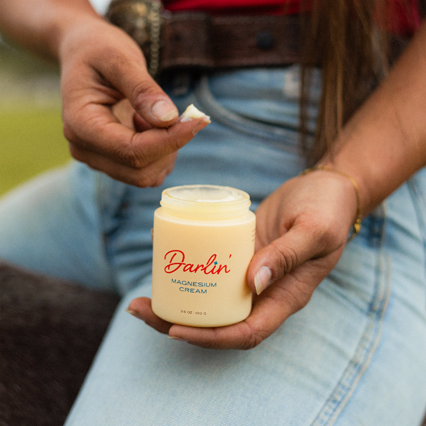 Magnesium Cream Tallow | For Sleep, Sore Muscles + Balance | Darlin' Skincare