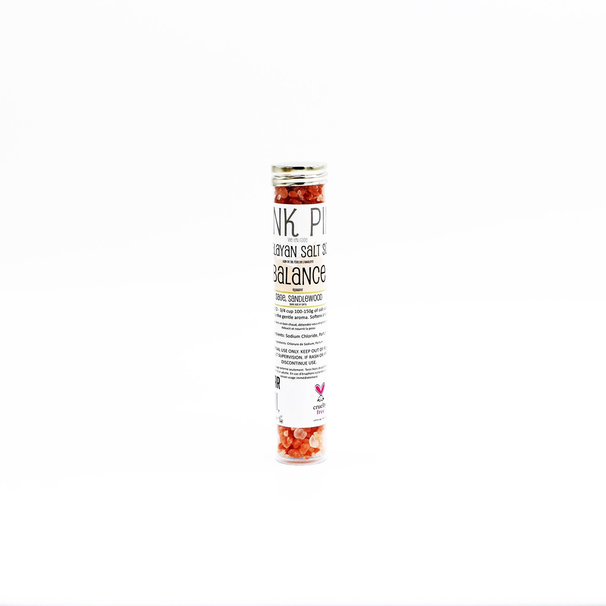 The Bomb Bar Wholesale - Bath Soak - Think Pink Himalayan Pink Salt Detox