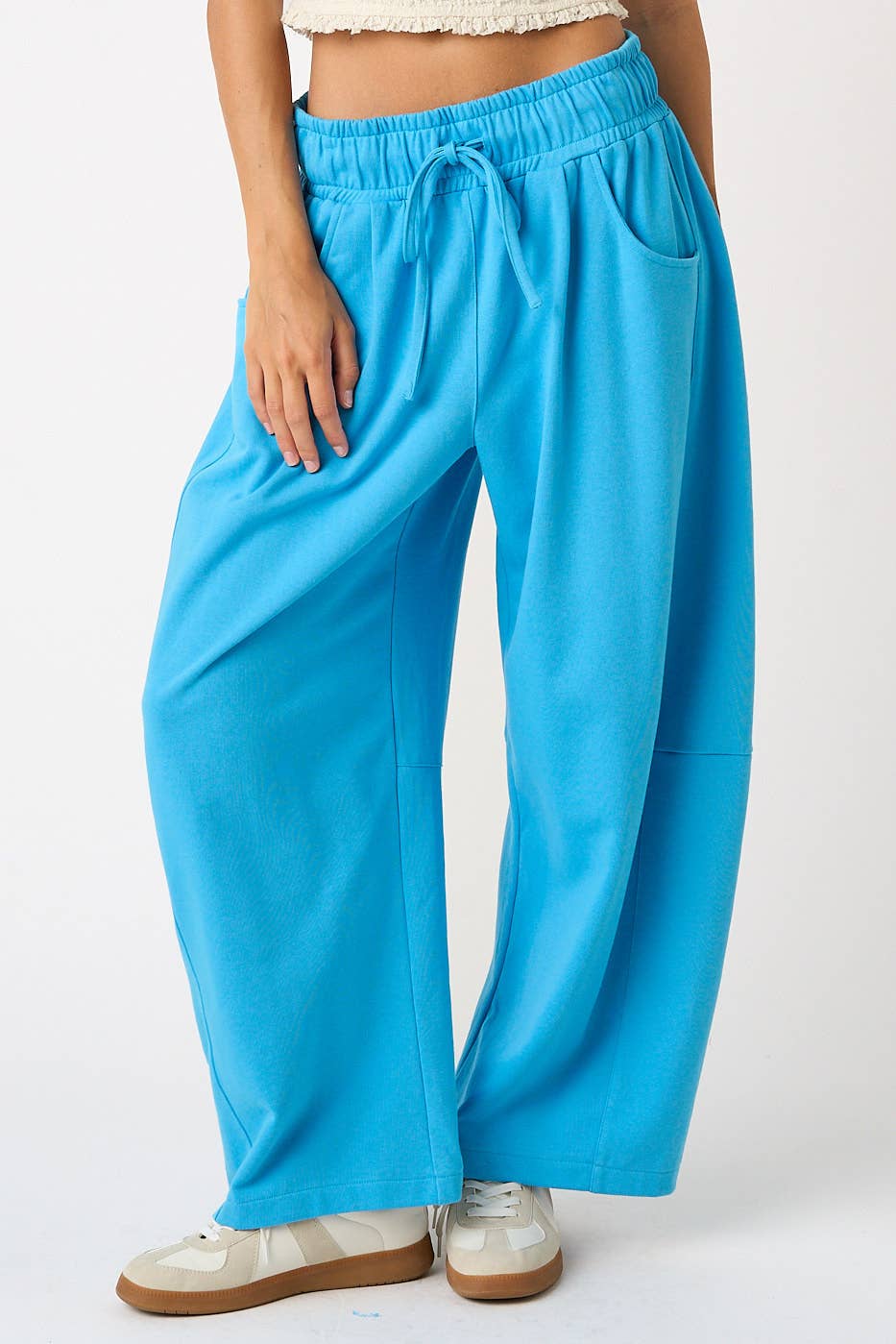 French Terry Barrel Sweatpants