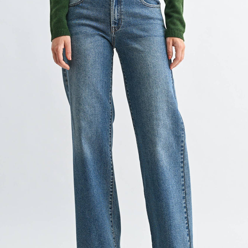JBD - KIA Full Length Wide Leg Denim 33"