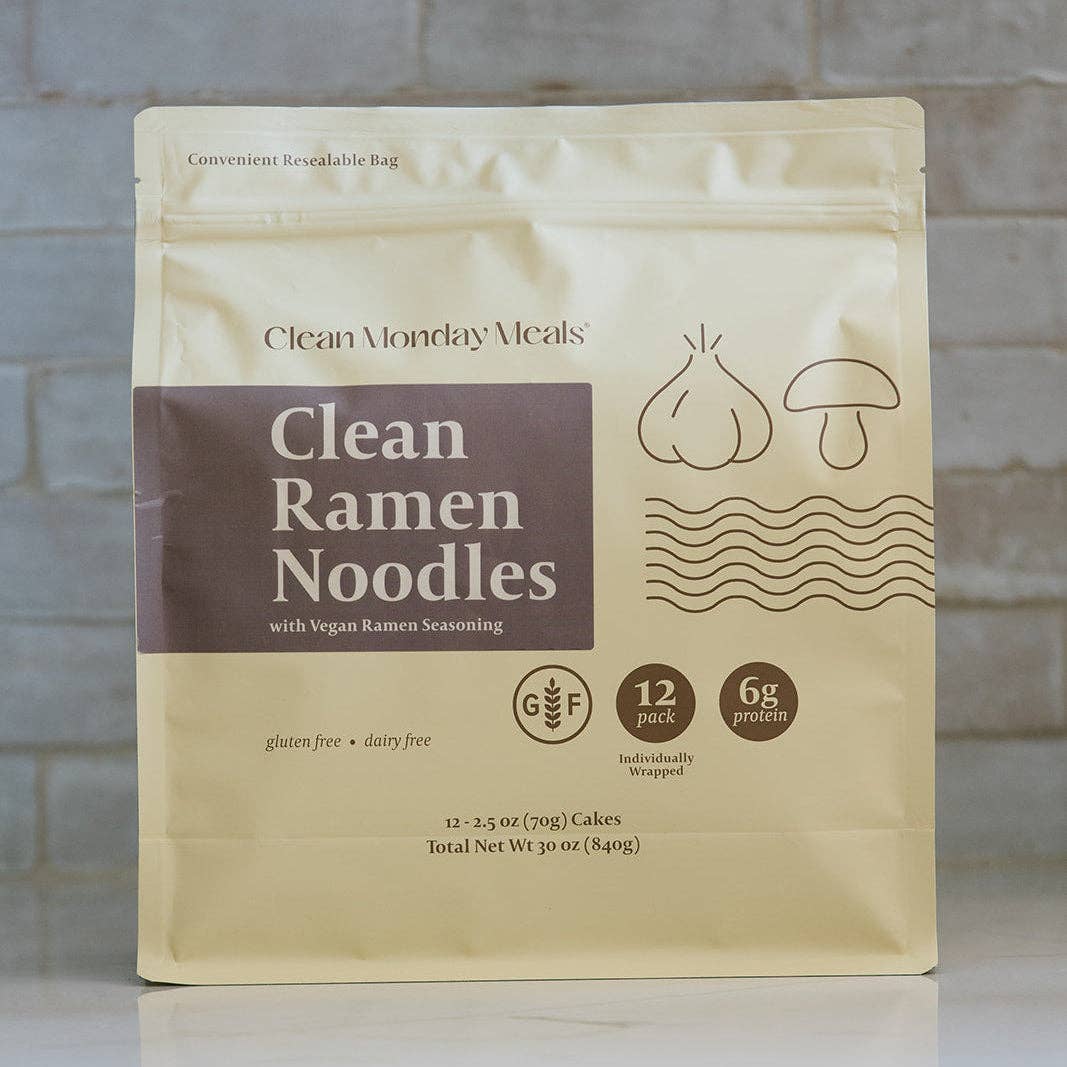 Clean Monday Meals - Clean Ramen Noodles