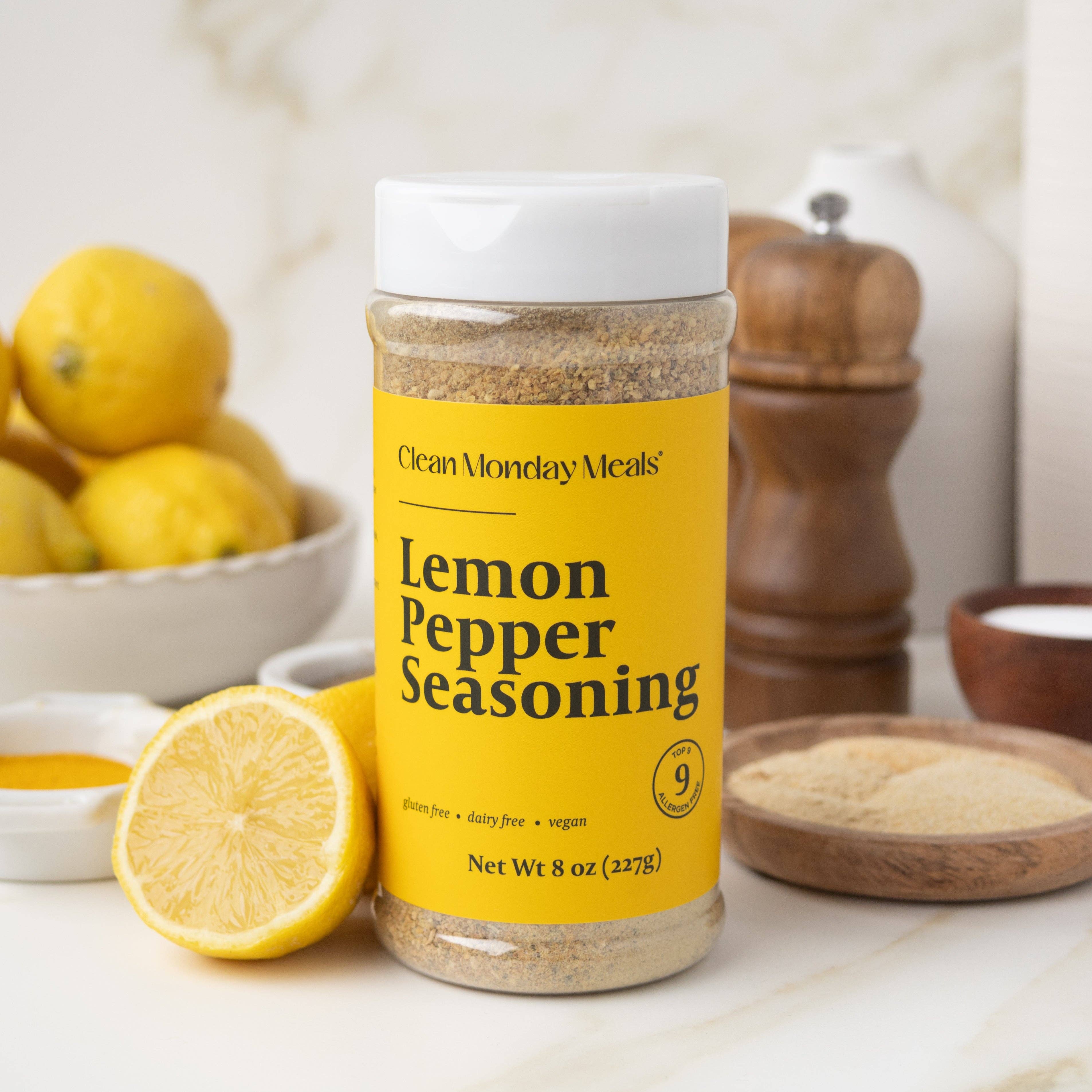 Clean Monday Meals - Lemon Pepper Seasoning