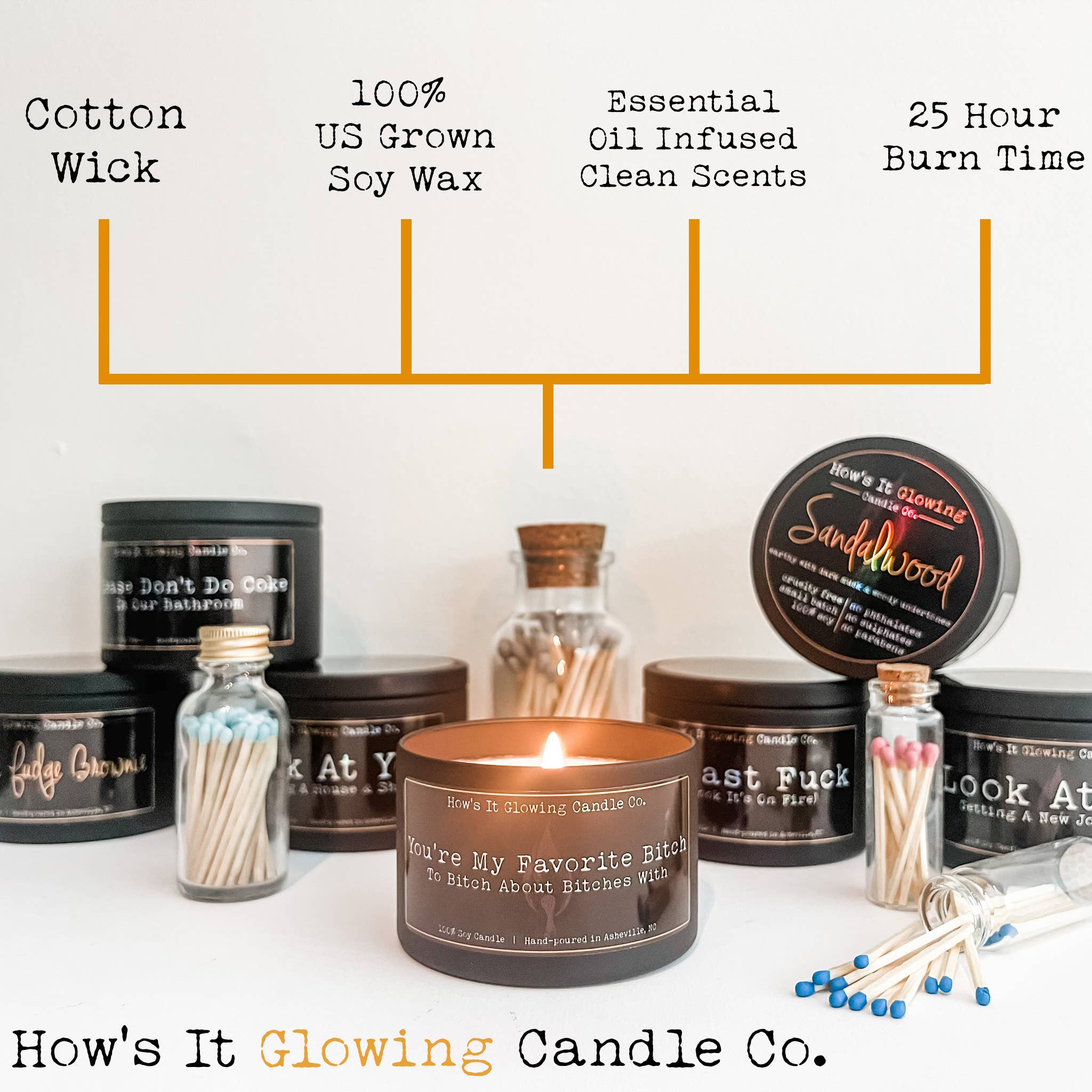 I Need A Hug(e Dick) | 100% Soy Candle