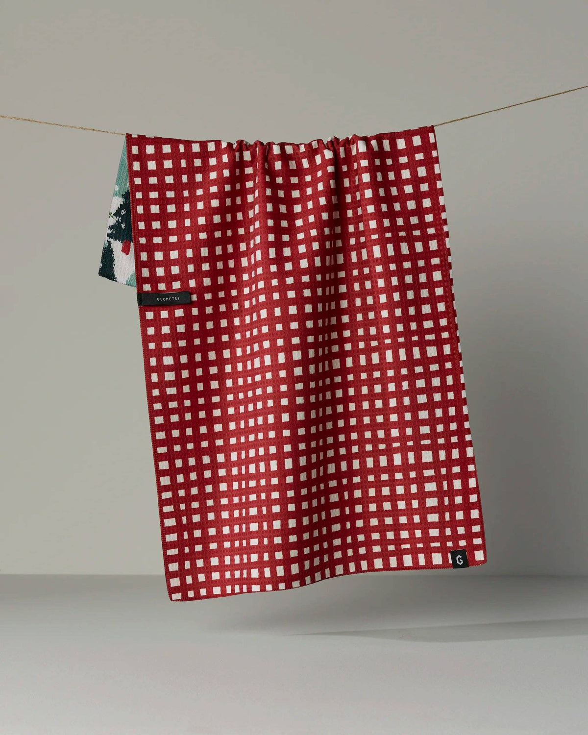Geometry - Pine Parade Luxe Kitchen Towel - Holiday 2026