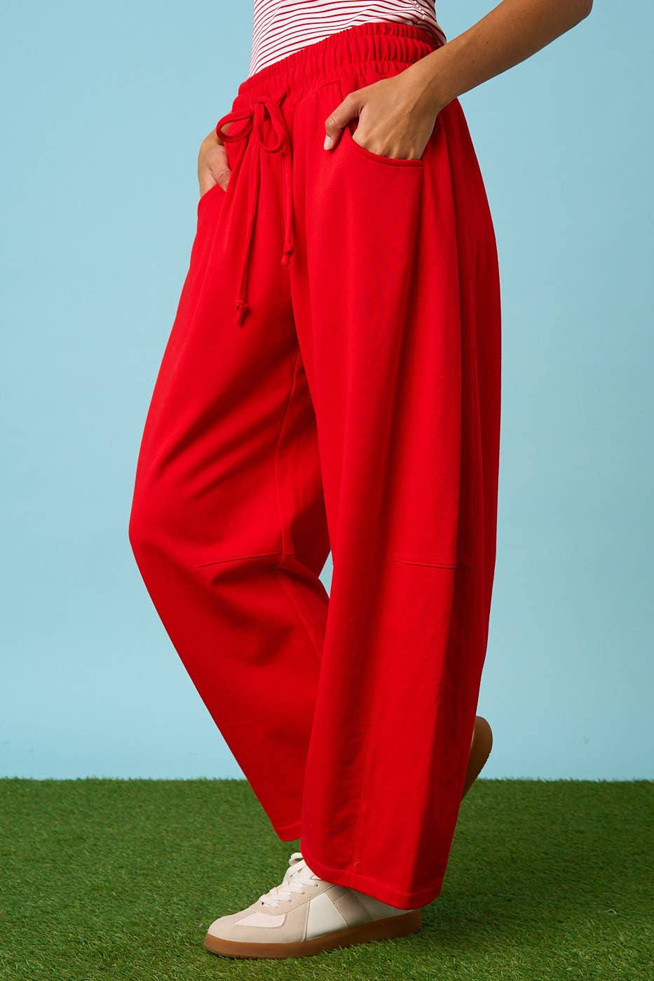 French Terry Barrel Sweatpants