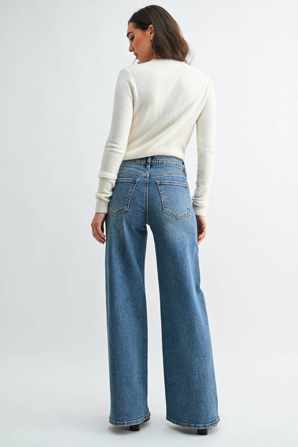 JBD - DP877 - MD - Twisted Seam Wide Leg