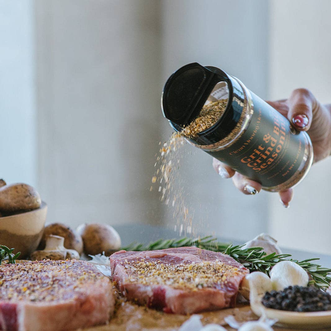 Clean Monday Meals - Grit & Grind BBQ Seasoning