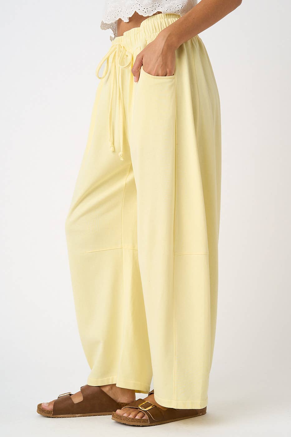 French Terry Barrel Sweatpants