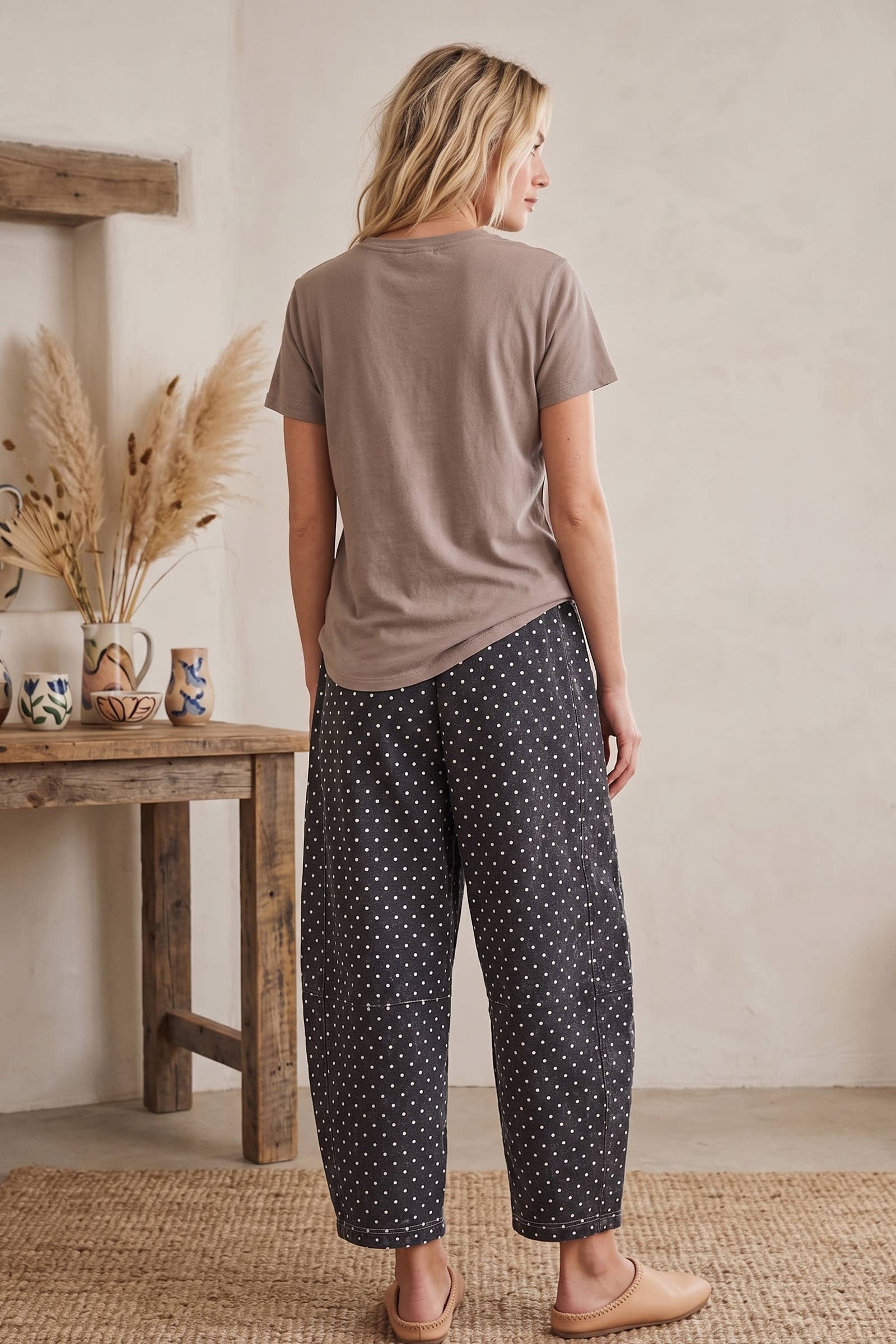 Sewn and Seen - Oversized Scuba Barrel Lounge Pants