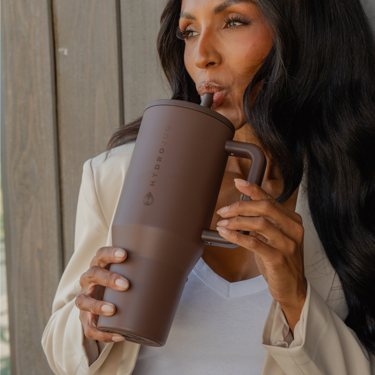HydroJug - Chestnut HydroJug 40 oz Traveler Tumbler