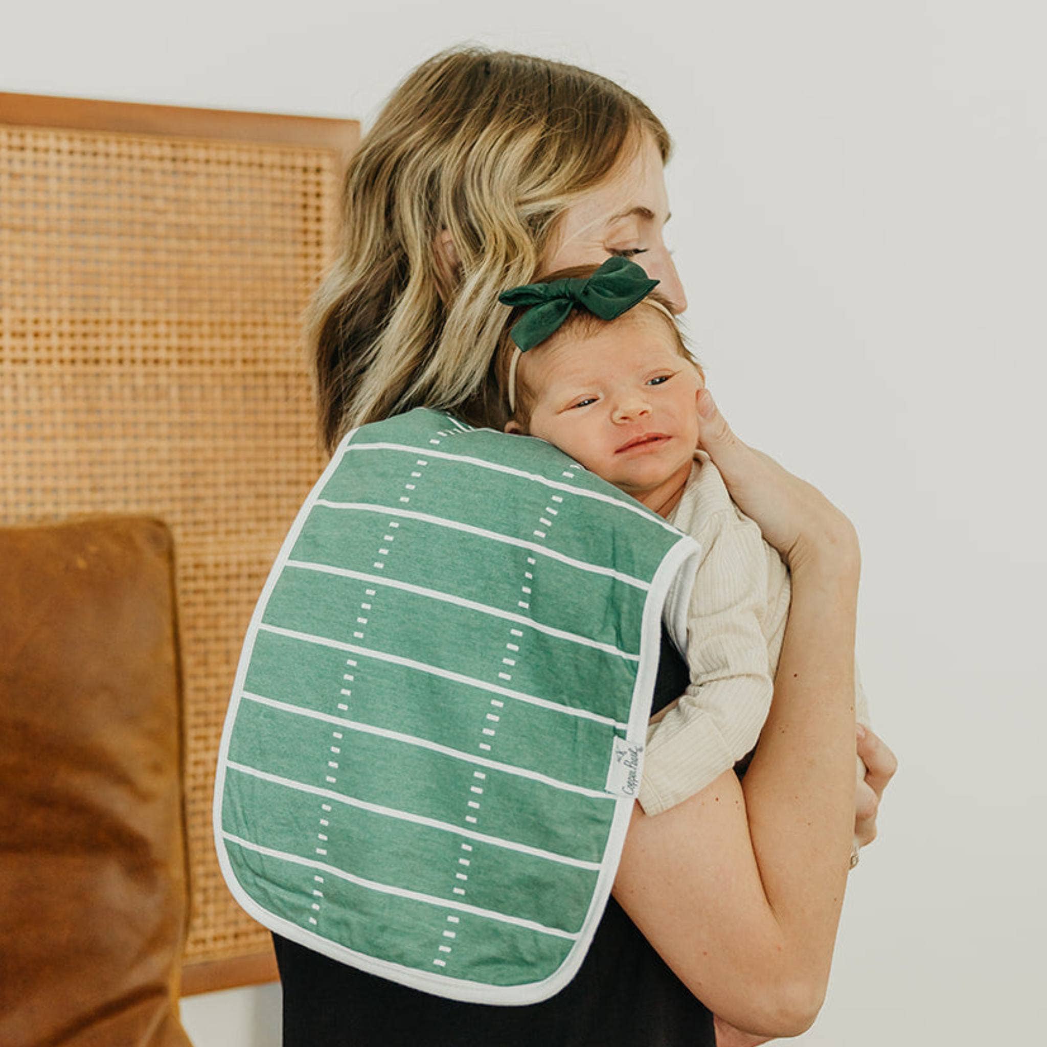 Copper Pearl - 3 Pack Premium Burp Cloths - Blitz