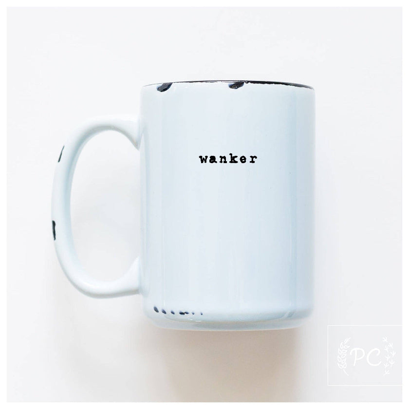 Prairie Chick Prints - Wanker | ceramic mug