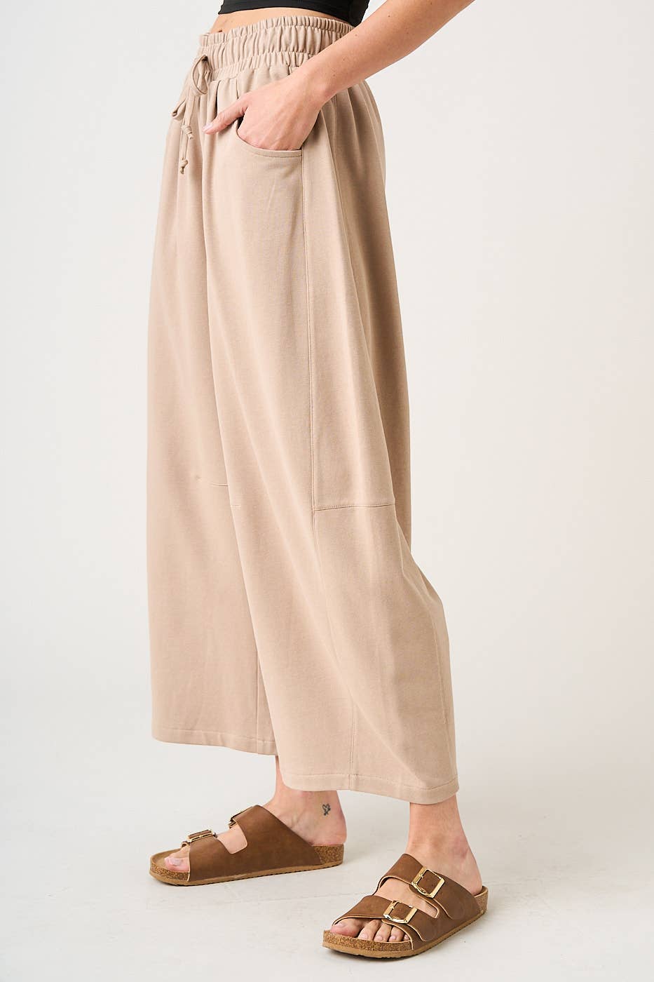 French Terry Barrel Sweatpants