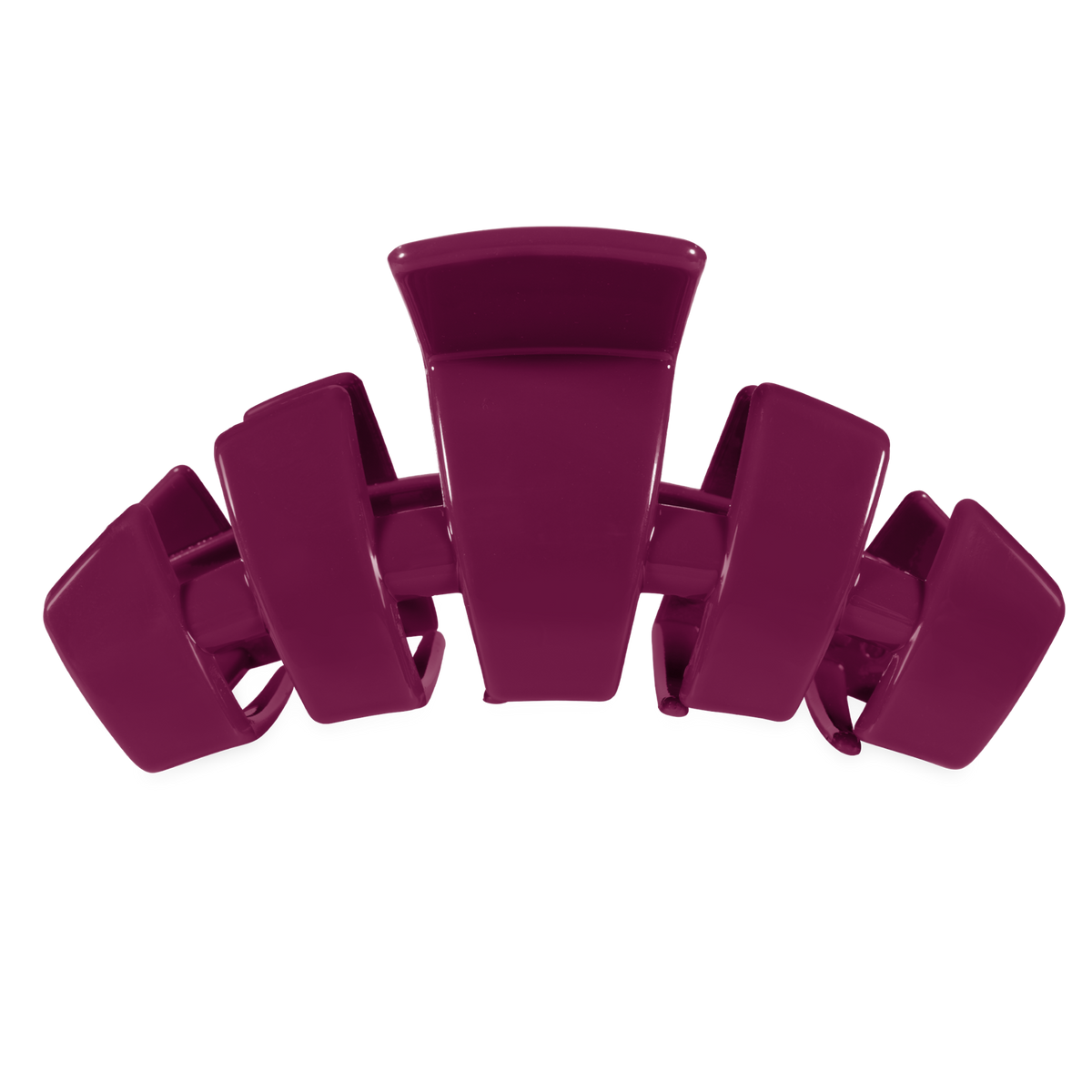 TELETIES - Classic Mulberry Large Claw Clip