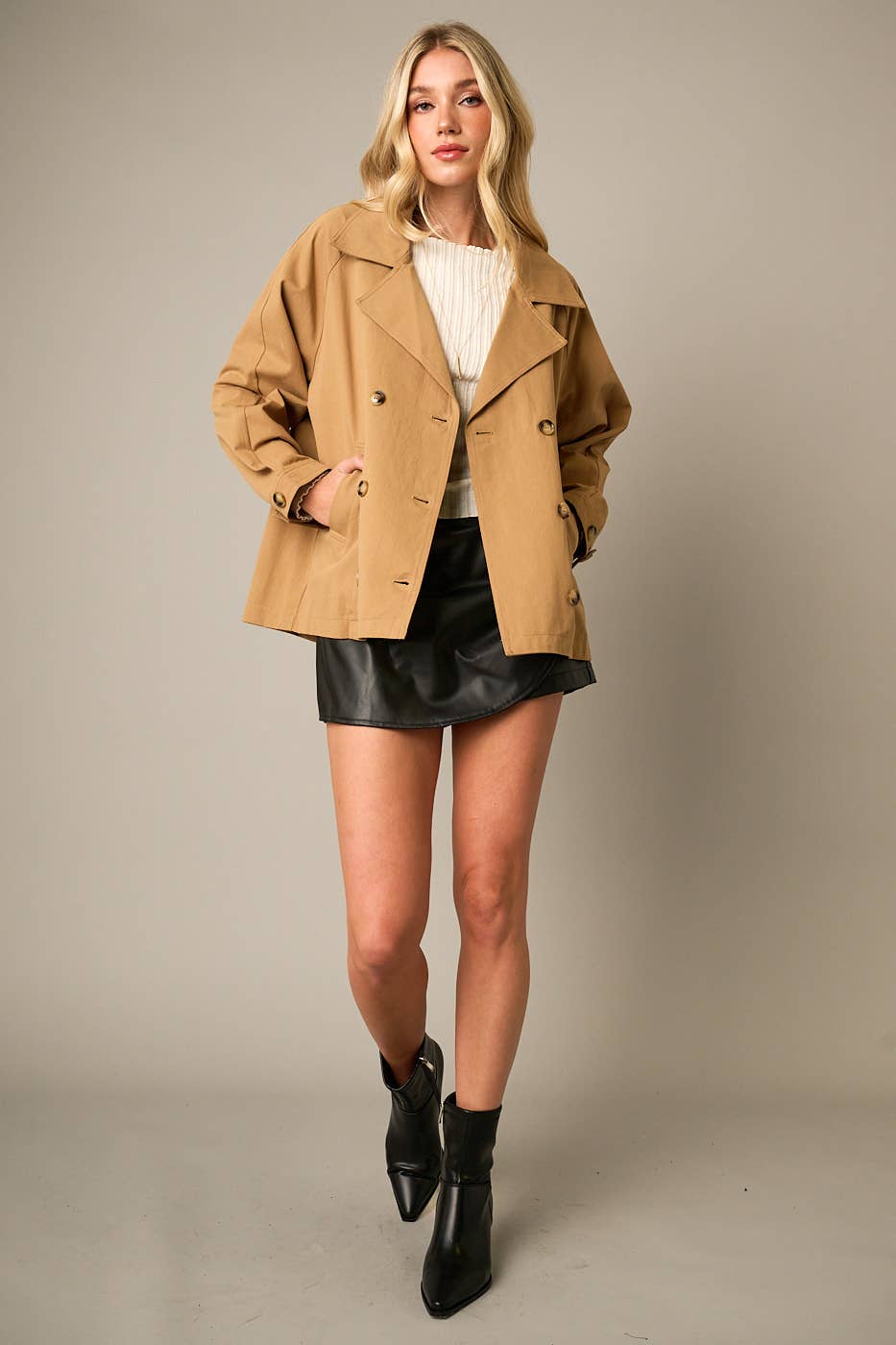 Camel Trench Coat