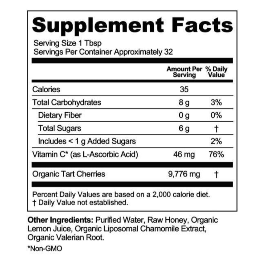 Rowe Casa Organics - Tart Cherry Sleep Support