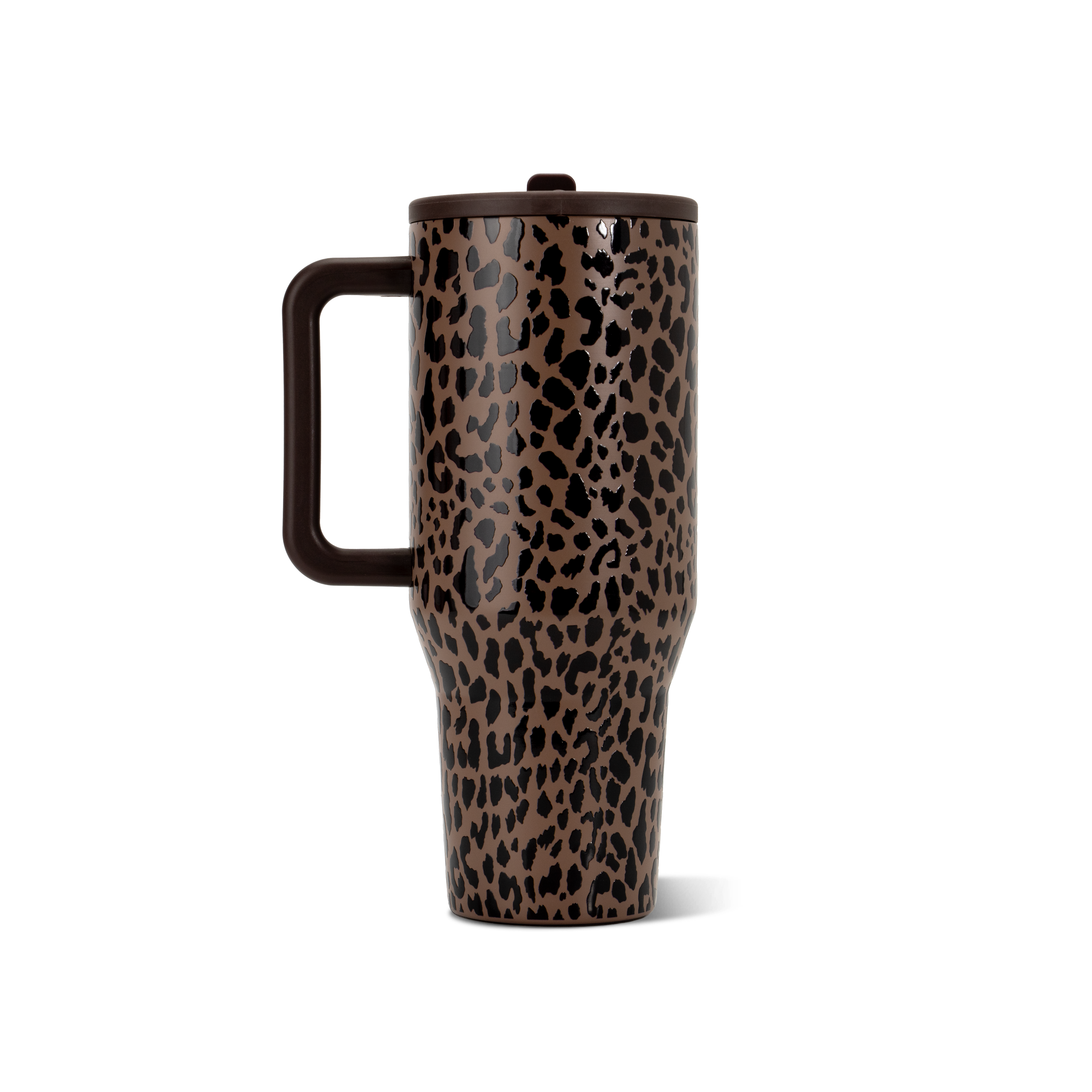 HydroJug - Brown Leopard HydroJug 40 oz Traveler Tumbler