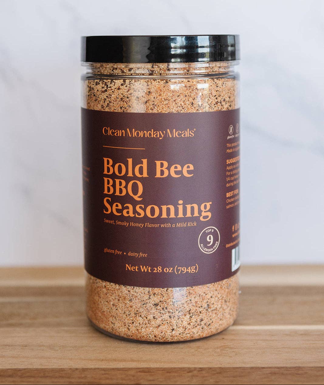 Clean Monday Meals - Bold Bee BBQ Seasoning