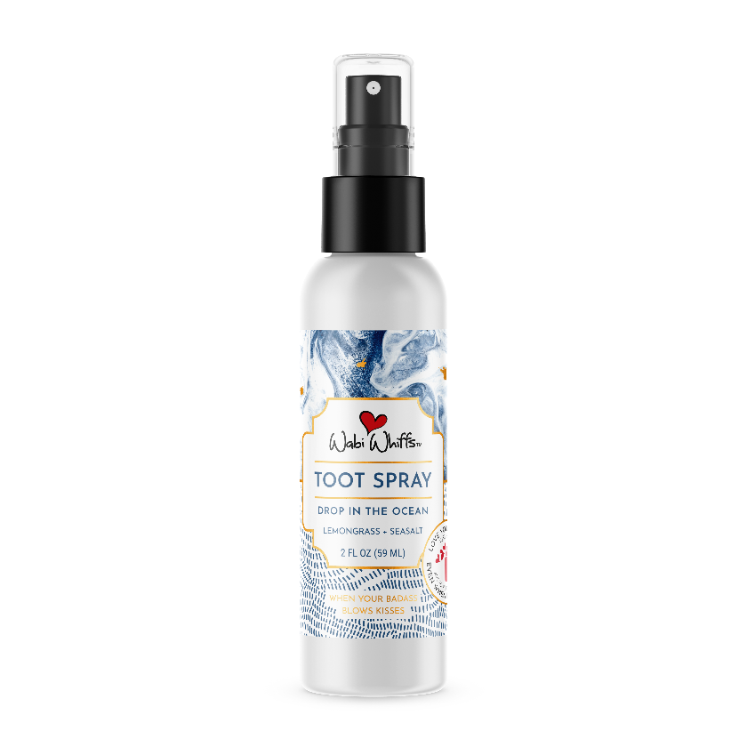 Wabi Whiffs - 2oz Drop In The Ocean TooT Spray Air Care