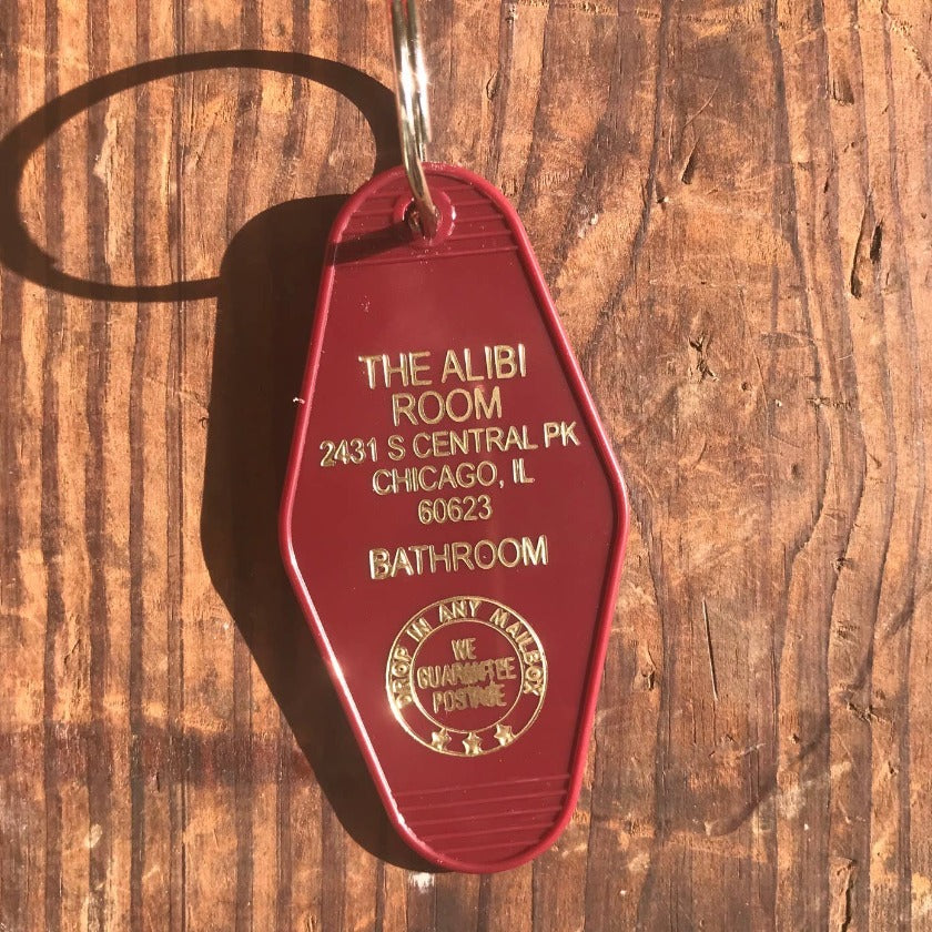 Motel Key Fob - The Alibi Room