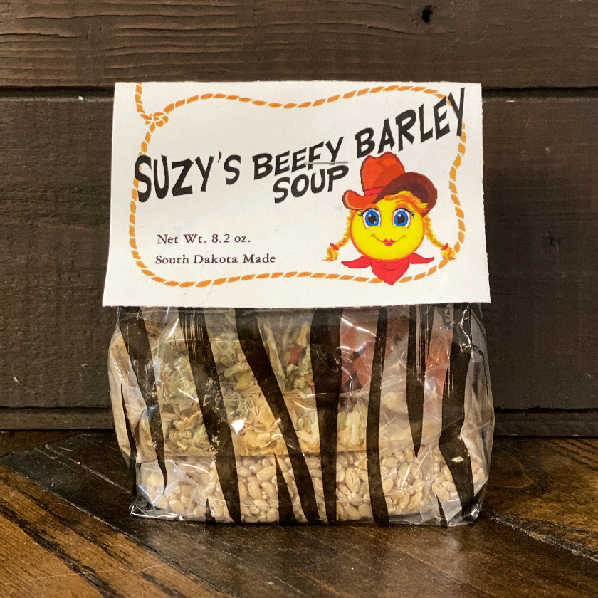 GRASSLAND GOURMET - Suzy's Beefy Barley Soup