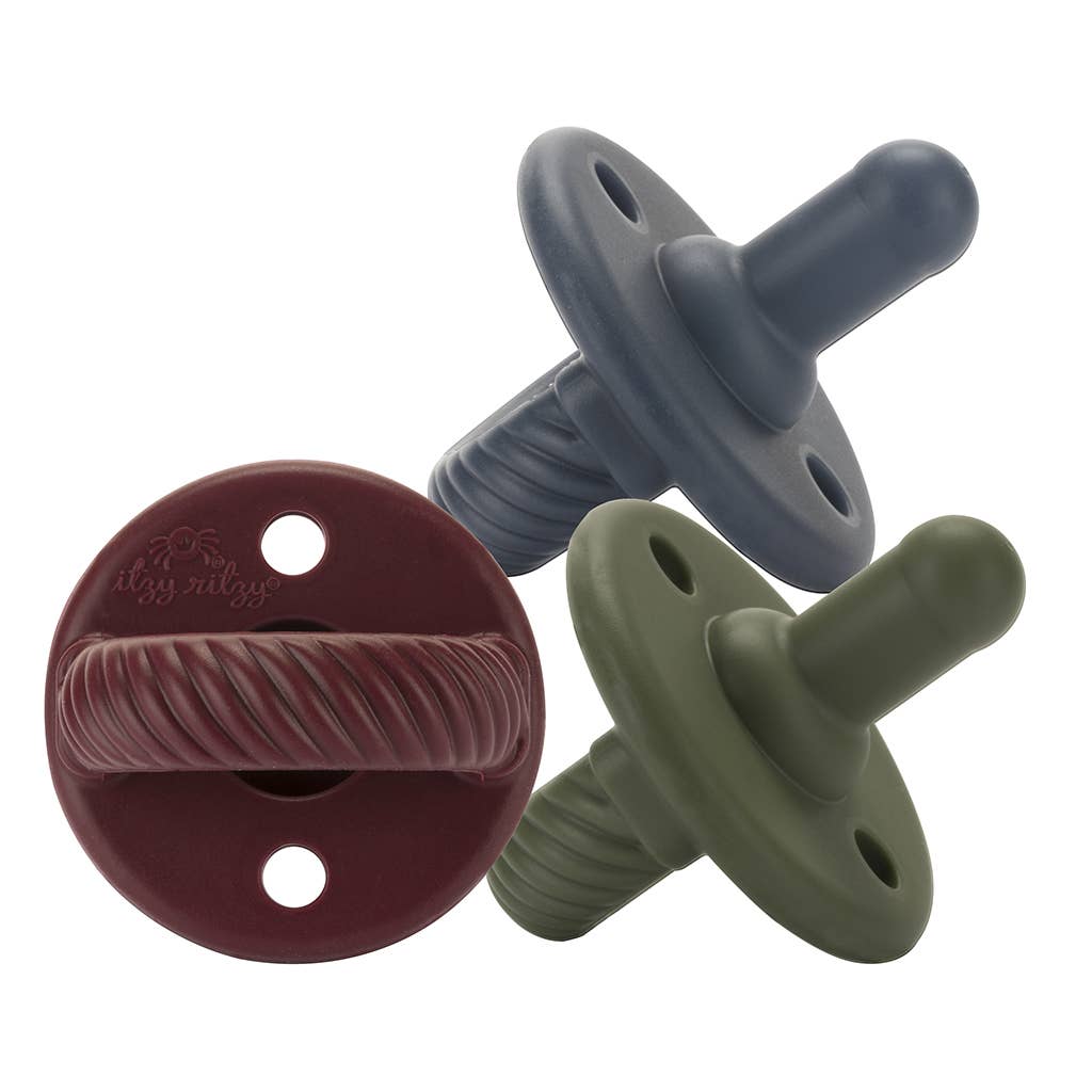 Itzy Ritzy - *NEW* Sweetie Soother™ Cable Pacifier Set of 3 M Collection