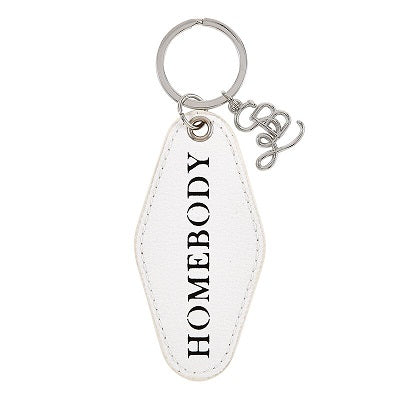 Homebody Leather Key Tag - CB
