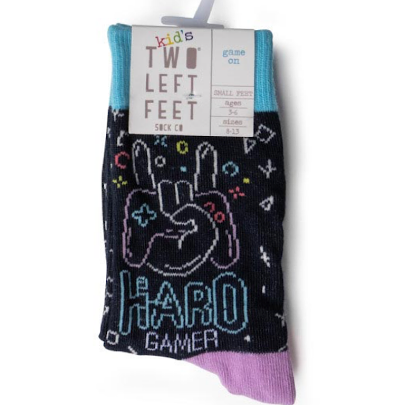Two Left Feet Socks -Game On