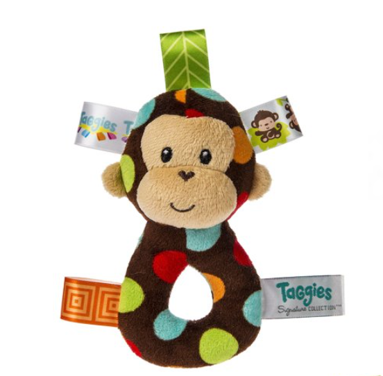 Mary Meyer Stuffed Soft Ring Rattle