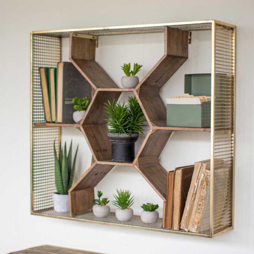 Honey Comb Shelf 
