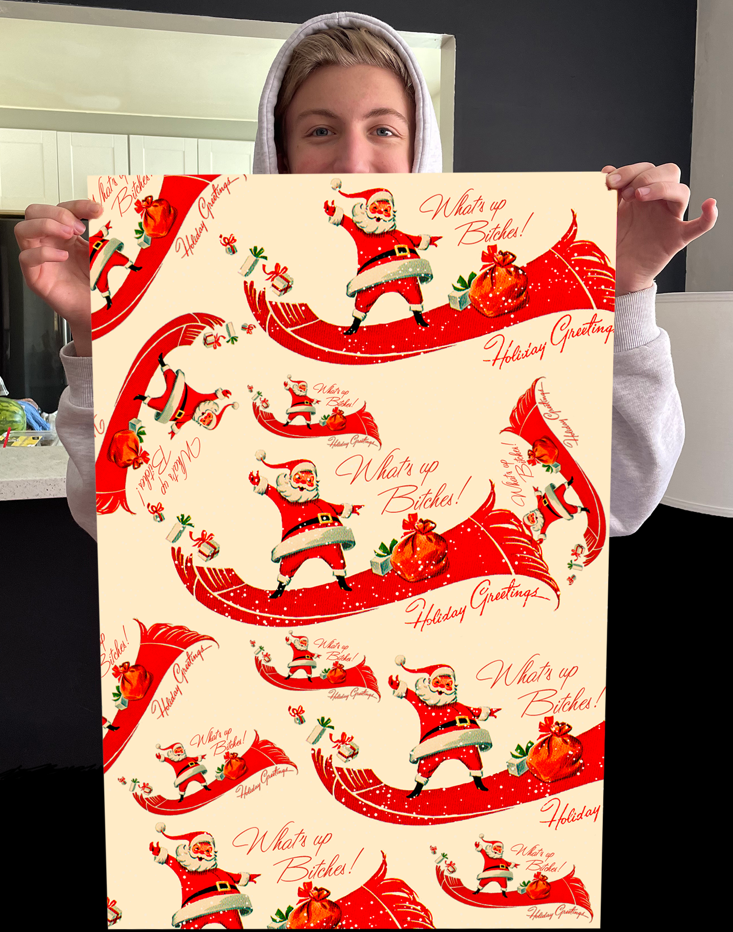 SANTABITCHES /// ROLL of 3