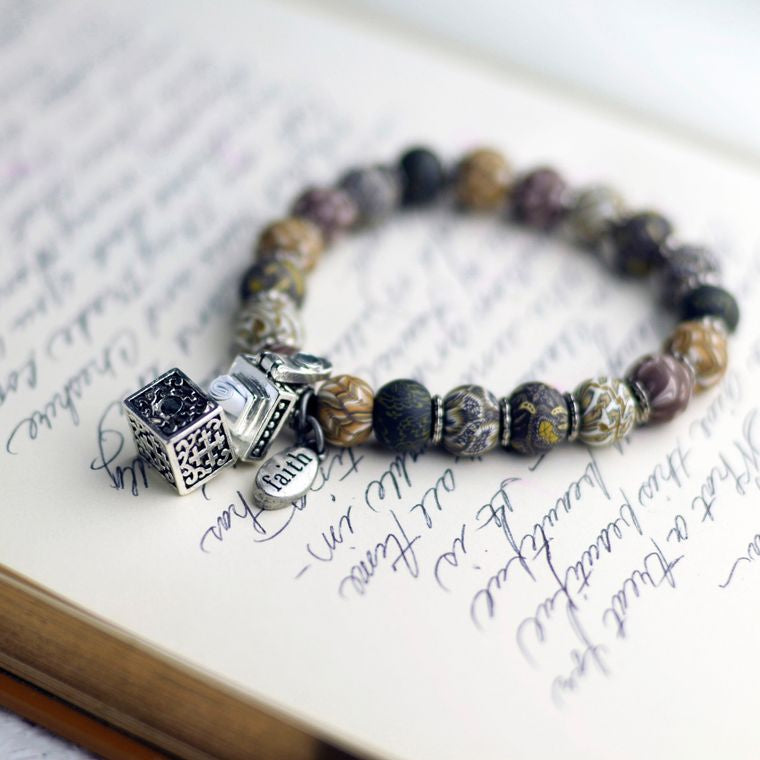 Brown Prayer Bracelet