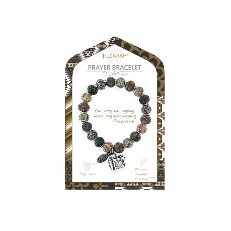 Brown Prayer Bracelet